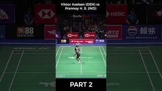 Viktor Axelsen vs Prannoy H. S. BWChampionships 2023 | QF | PART 1  #badminton  #trending  #sports