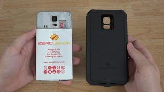 ZeroLemon Samsung Galaxy S5 8500mAh Extended Battery + Zeroshock Rugged Case + Screen Protector!