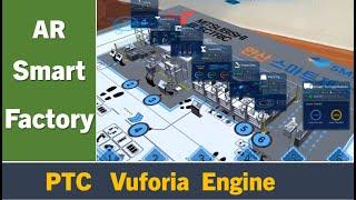 PTC Vuforia AR  - AR Smart Factory Demo | 증강현실 스마트팩토리 데모