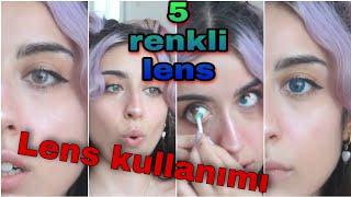 LENS NASIL KULLANILIR? LENS APARATLARI İLE LENS TAKMAK | DTLEYE