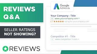 Why Aren't My Seller Ratings Stars Showing In My Google Ads?