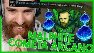 Malphite jugado de manual - ¡0 ERRORES 0 EXCUSAS!