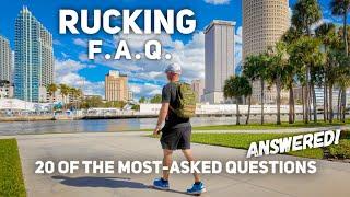 RUCKING FAQ: Answers to 20 most asked questions