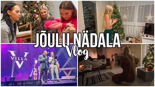 JÕULU NÄDALA VLOG | jõulud sõbrannadega, kuuse ehtimine, Villa lõpupidu