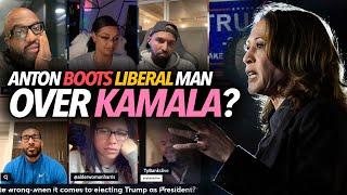 "Get The F*ck Off My Panel..." Anton Boots Liberal Black Man Over Kamala Harris? He Got Real Sassy 