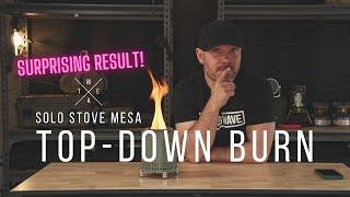 Is a Top-Down Burn any better? | WOOD PELLETS |  SOLO STOVE MESA REVIEW