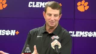 Dabo Swinney NC State preview (pt. 1)