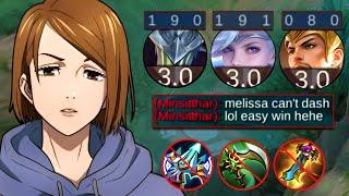 THIS MELISSA NEW BUILD & EMBLEM TOTALLY DESTROYED ALL ENEMIES!! (100% broken!)