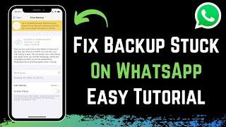 How to Fix WhatsApp Backup Stuck Android ! (2023)