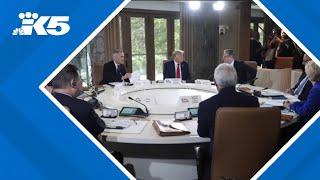 President Trump leaves G7 Summit in Canada to call a national security meeting