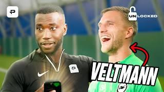 Stealing a PREMIER LEAGUE Player's PHONE  | UNLOCKED with HARRY PINERO and JOEL VELTMAN