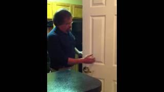 Fix small hole or crack in door
