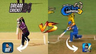 Dream Cricket 24 Vs WCC 3 Comparison |Cricket 24 Features| #cricket