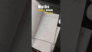 Maths Board Exam Final Plan | Maths Boards Prepration #minivlog #shobitnirwan #class10 #shorts