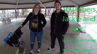 Interviewing Jackie & Jon of Jackie's Moto Garage & Jon's Moto Garage YouTubers