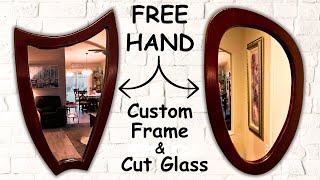 Build Your Own Custom Mirror Mid Century Inspired (Easy!)