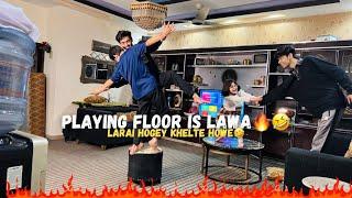 Sillah or me gir gey| Floor is lawa challenge| Vlog  ibi Sheikh