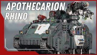 Finally... A Rhino Conversion- Warhammer 40K Conversion/Kitbash