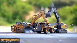 YIGONG RC TOY Collection Excavator Dump Truck Bulldozer