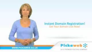 How to register a domain name with Pickaweb.co.uk