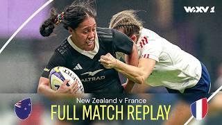 Black Ferns 2nd half MASTERCLASS | New Zealand v France | FULL MATCH REPLAY | WXV 1 2024