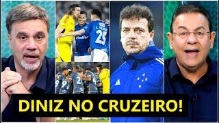 "Cara, o Cruzeiro CONTRATOU o Fernando Diniz e agora VAI TER QUE ENTENDER que..." VEJA DEBATE!