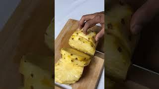 Make the perfect Pineapple juice at home #shorts #asmr