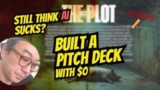 AI Haters, Watch This: How I Built a Winning Pitch Deck for $0 Using AI – Full Walkthrough