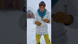 Visiting the Ice Hotel in Quebec