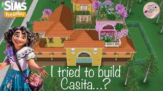 Sims FreePlay | I Tried To Build Encanto’s Casita Madrigal ! | By Joy.