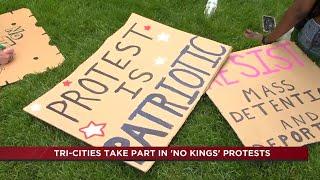 Protesters in Central Nebraska Join National “No Kings” demonstrations