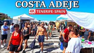 TENERIFE - COSTA ADEJE | What does this Place look like Now? ️​ 4K Walk ● August 2024