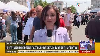 Relatare TVR MOLDOVA. UE - cel mai important partener de dezvoltare al R. Moldova