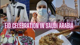 Eid Celebration Vlog/Eid Day in Saudi Arabia/Mutton Mandi Pulau/Sheer Khurma/How we celebrated EID.