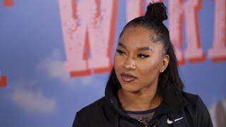 Gold medal gymnast Jordan Chiles speaks on competing with UCLA, 2028 LA Olympics in full interview