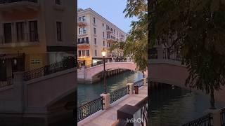 Little Venice In Qatar | Qanat Quartier #qatar @VisitQatar #venice #italy #doha Qatar