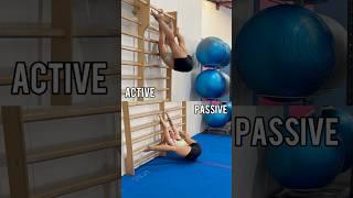 Two extreme ways to increase your pancake mobility. One active and one passive flexibility!