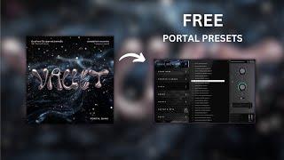 [FREE] Portal Preset Bank - "VAULT" | 30+ Presets for Portal By Output