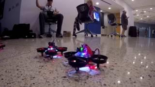 Tiny Whoop Race at FedEx Institute of Technology