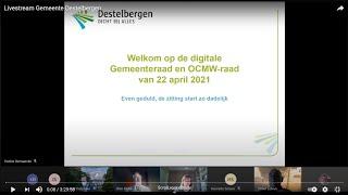 Gemeente- en OCMW-raad Destelbergen - 24 juni 2021