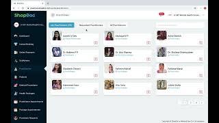 ShopDoc Hospital/Clinic Web Application Demo