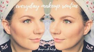 Everyday (mostly) DRUGSTORE makeup routine! | Hangin with Haley