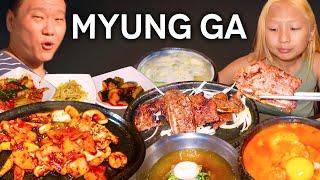 Myung GA Restaurant Review! | The Best Korean Tofu Soup in Southern Florida!