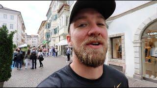 American in Bolzano Italy! (South Tyrol) City Walking Tour