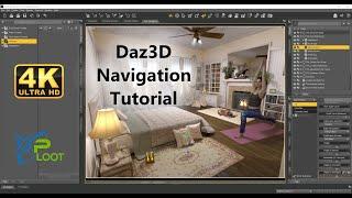 Daz Studio Basics - Navigation Basics - 4K