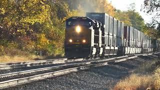 CSX MOW Train Parade! Seaboard Heritage Unit! Amtrak Heritage Unit! CP Heritage Unit! + More Trains!