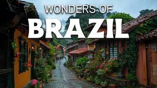 Wonders of Brazil | The Most Amazing Places In Brazil | Travel Video 4K