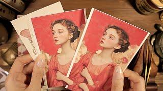 ASMR Journaling Aesthetic️ Journal Scrapbooking Relaxing Sounds 다꾸 | hwaufranc