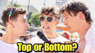 Asking Gay Questions you're too afraid to ask at Pride… 