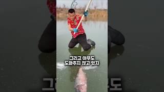 이 남자가 이 물고기의 생명을 구했습니다!